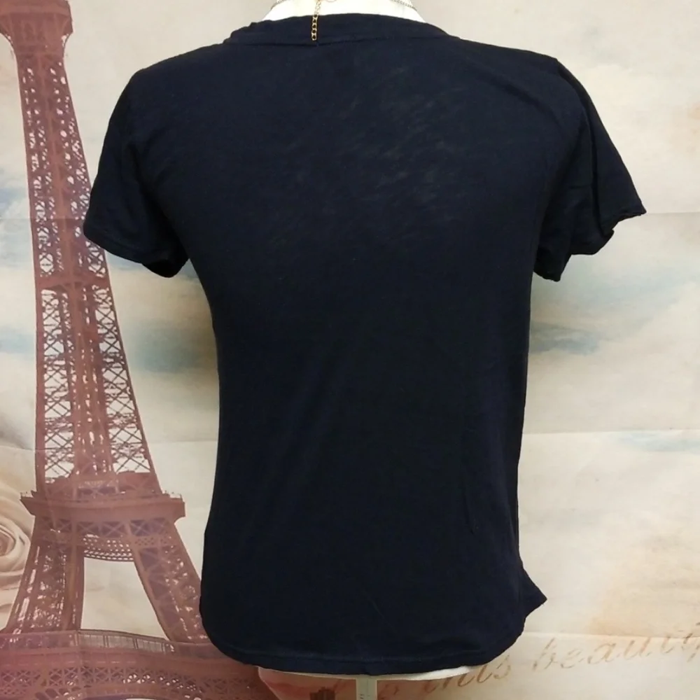 J. Crew paisley eyelet top